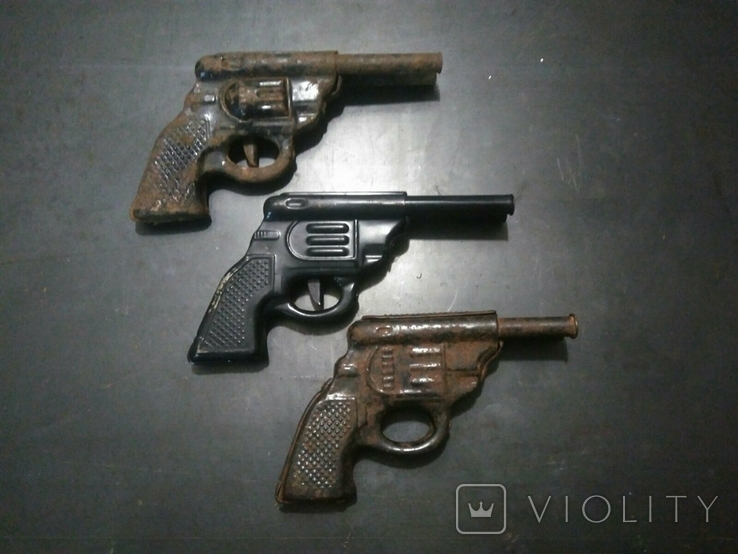 Три разных двуствольных пистолета СССР (один новый), фото №2