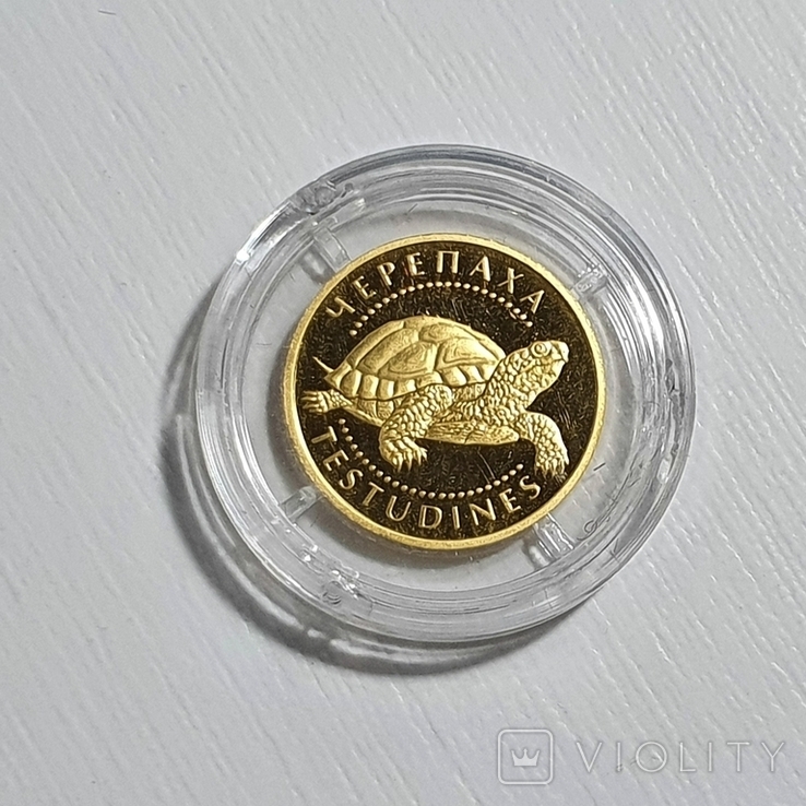 Монета " Черепаха" 2009 год, фото №3