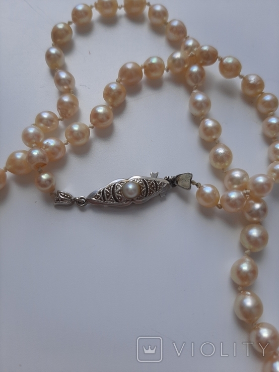 Кольє із морських перлів, фото №3
