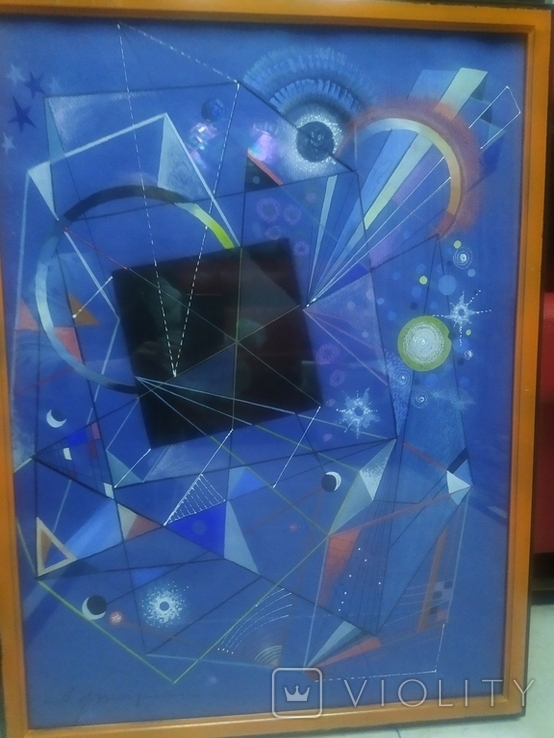Картина Абстракция Мельничук под стеклом 68х50 см, фото №11