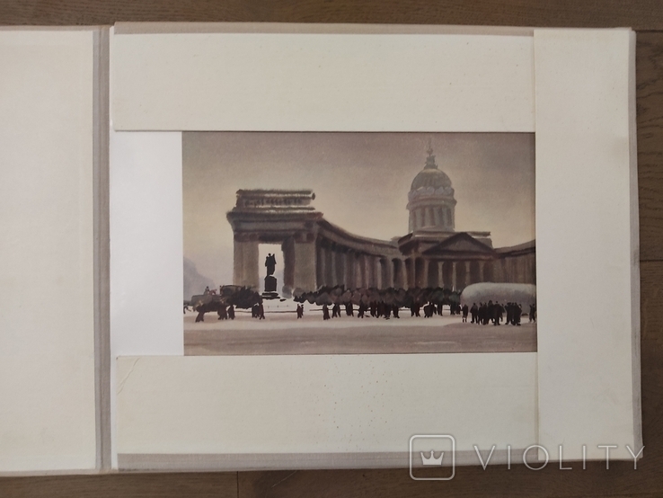 Album of reproductions of Leningrad in the blockade of watercolors by architect Kamensky V.A., photo number 5
