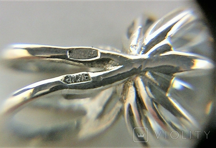 Подвеска кулон серебро 925 проба 1,43 грамма, фото №8