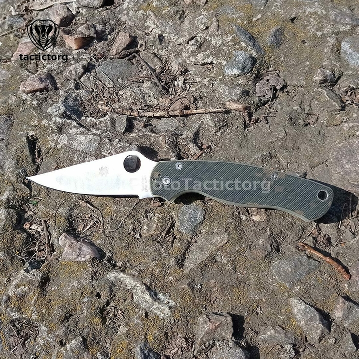 Нож складной Spyderco Military пиксель, фото №6