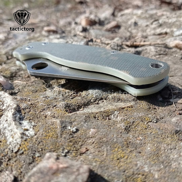 Нож складной Spyderco Military пиксель, numer zdjęcia 9