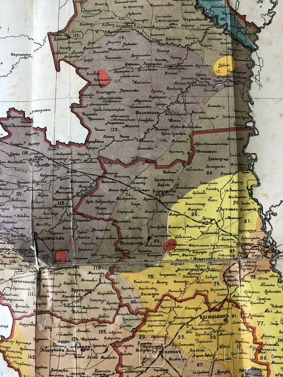 Карта Киевской губернии, фото №7