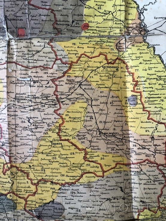 Карта Киевской губернии, фото №8