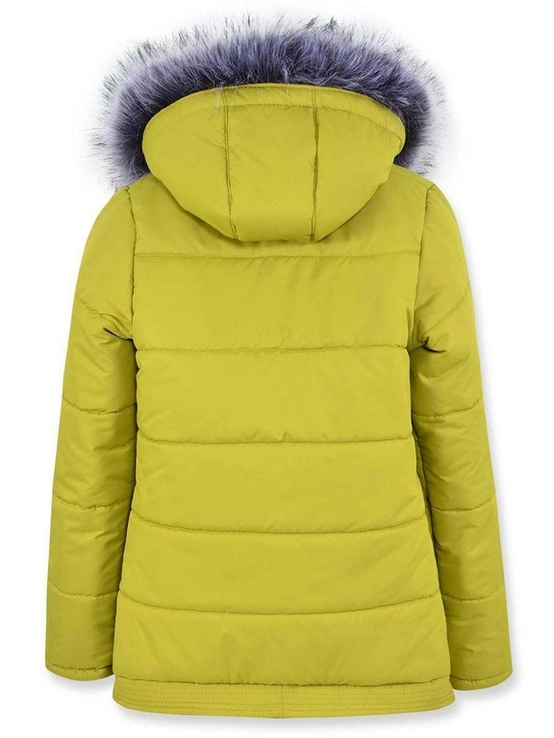Тепла куртка Зима оливка 104 ріст 1002a104, фото №3