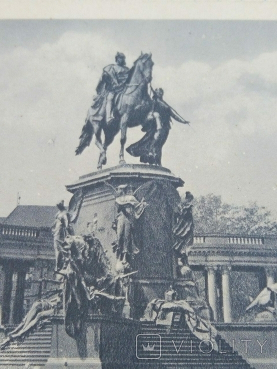 Открытка национальный памятник кайзеру Вильгельму Берлин, фото №6