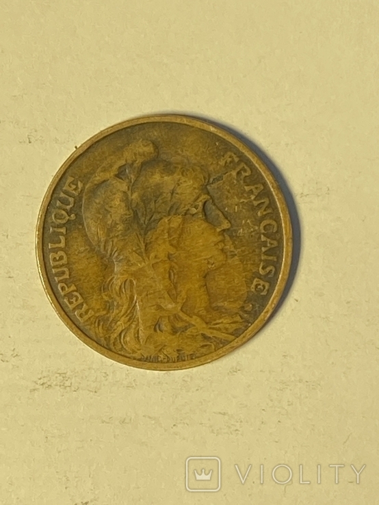 Франция 5 сантимов, 1898-1921, фото №3