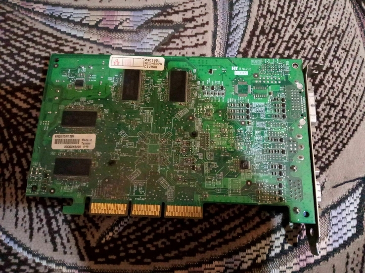 Видеокарта 128Mb AGP Asus GeForce FX-5200, фото №5