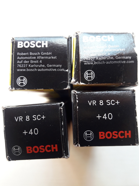 Свечи зажигания Bosch VR8SC+, фото №5