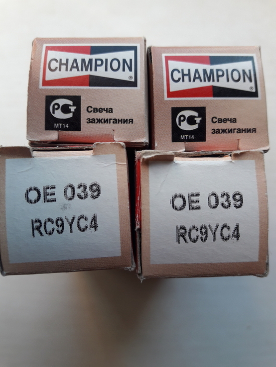Свечи зажигания Champion RC9YC4, фото №3