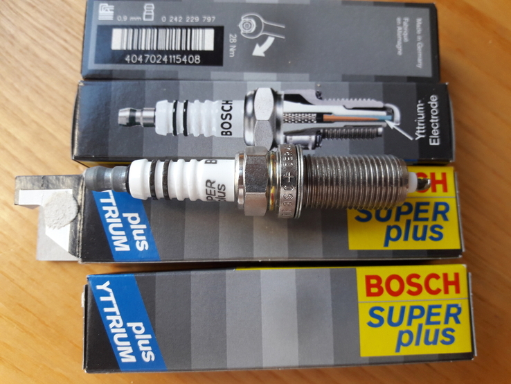 Свечи зажигания Bosch FR 8 SC+ Nickel, фото №3