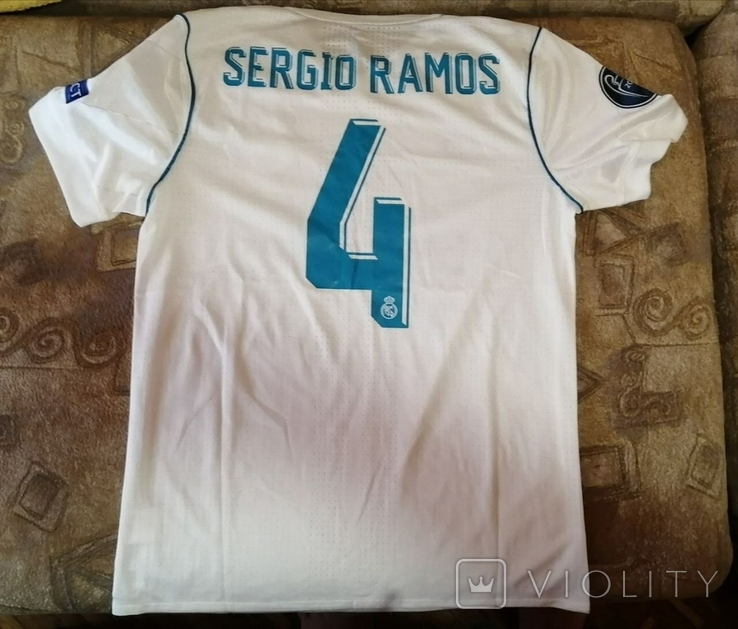 Футболка Sergio Ramos 4 номер, фото №3