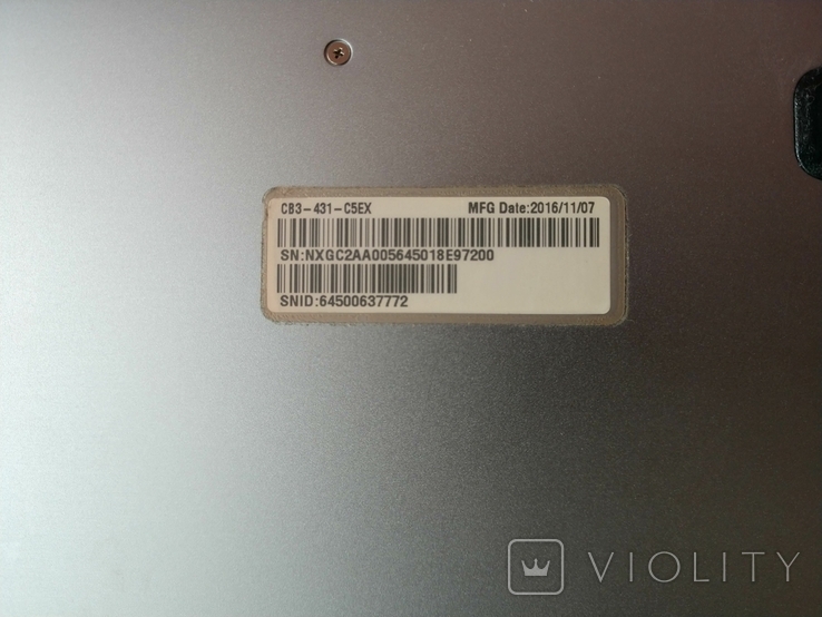 Acer Chromebook 14" Хромбук 1920 x 1080 IPS матрица, фото №11