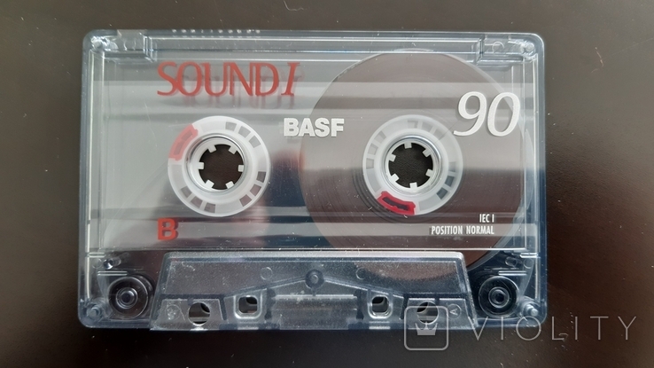 Касета Basf Sound I 90 (Release year: 1998), фото №5