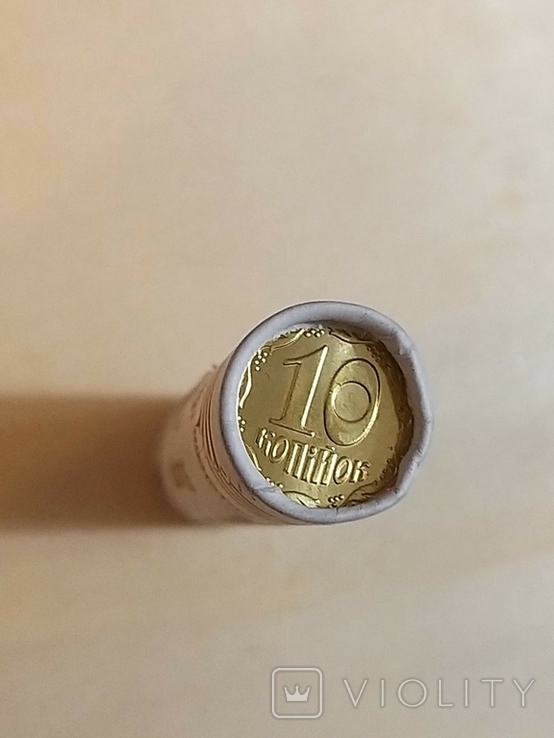Лот рол монет по 10коп 2019год