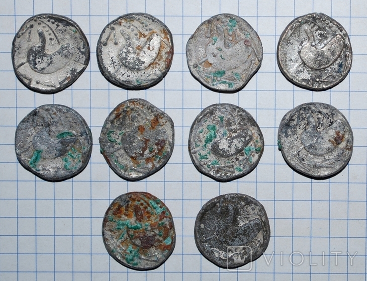 Кельтские подражания монете Филиппа II Македонского, фото №2