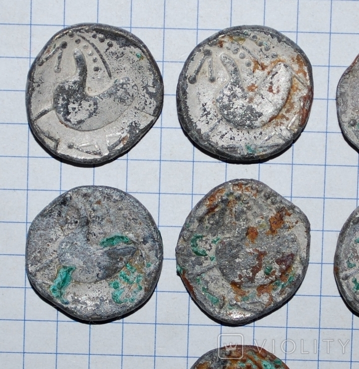 Кельтские подражания монете Филиппа II Македонского, фото №4
