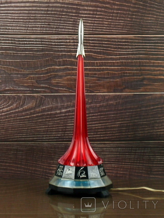 Светильник Ракета СССР 9 штук, фото №3
