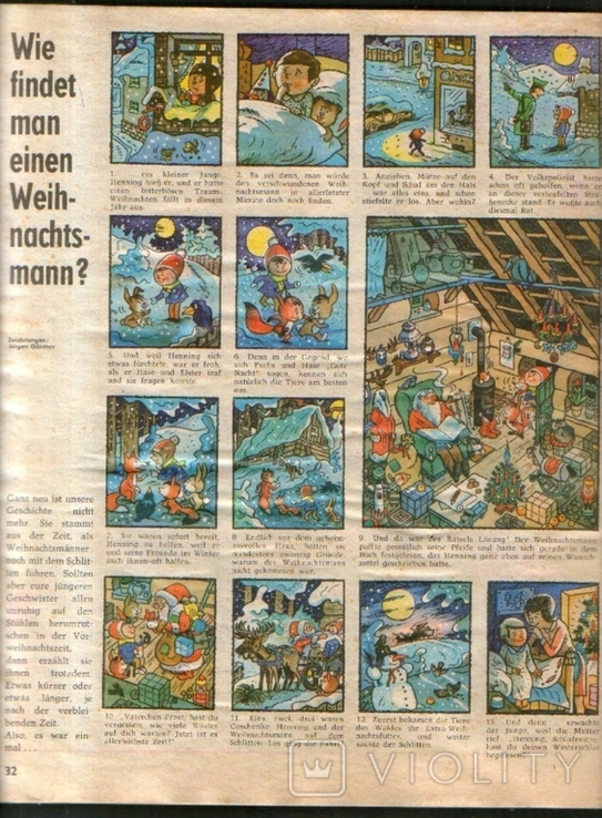 1974 Children's magazine with comics by Frosi FRÖSI, photo number 6