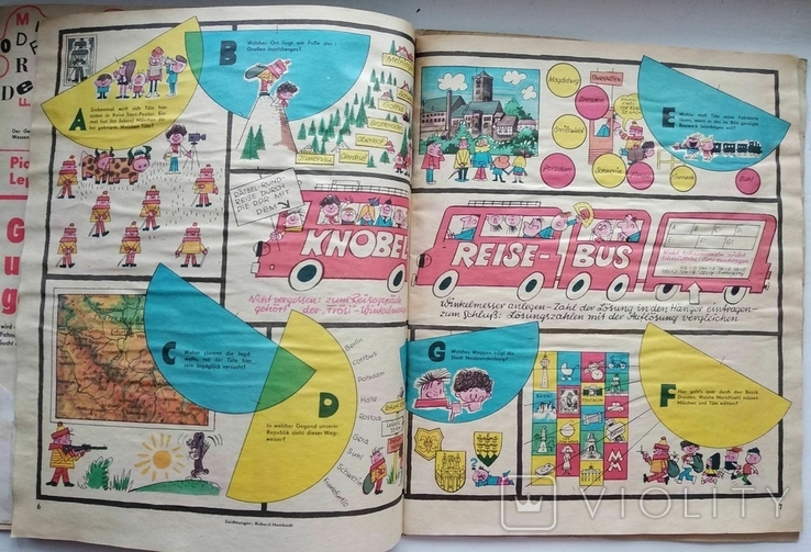 1974 Children's magazine with comics by Frosi FRÖSI, photo number 9