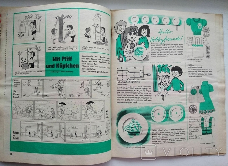 1975 Children's magazine with comics by Frosi FRÖSI, photo number 8