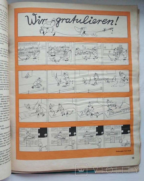 1974 Children's magazine with comics by Frosi FRÖSI, photo number 5