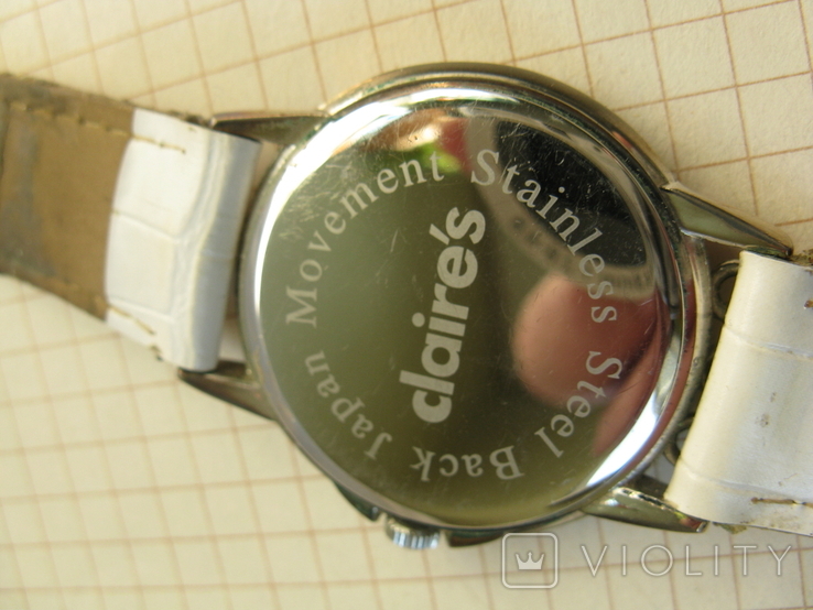Часы кварц" Claires"на восстановление,зап.части, фото №10