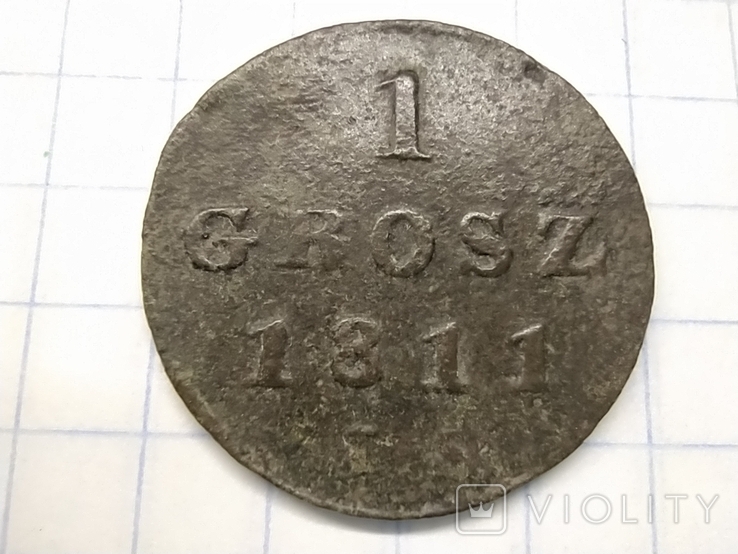 1 грош 1811