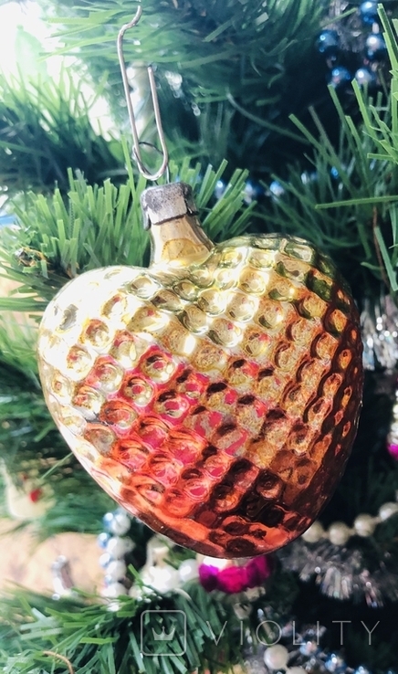 Новогодняя Игрушка Сердце