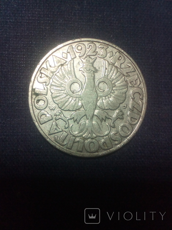 50 grosz Poland 1923 / 50 грош Польща 1923 ., фото №3