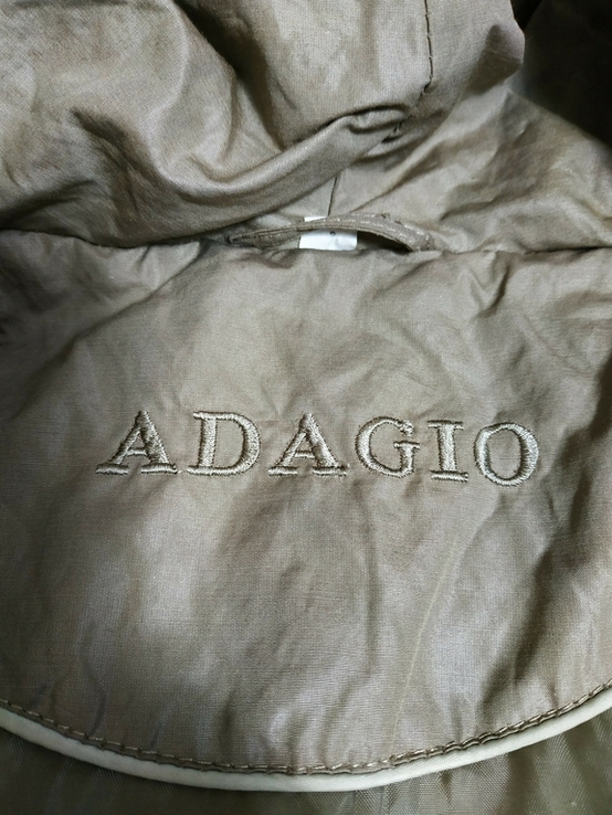Куртка. Пальто утепленное ADAGIO коттон металл р-р 38, фото №10