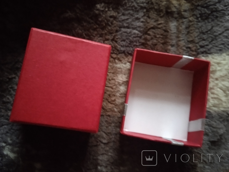 Подарочная коробочка под серьги или кольцо, фото №3