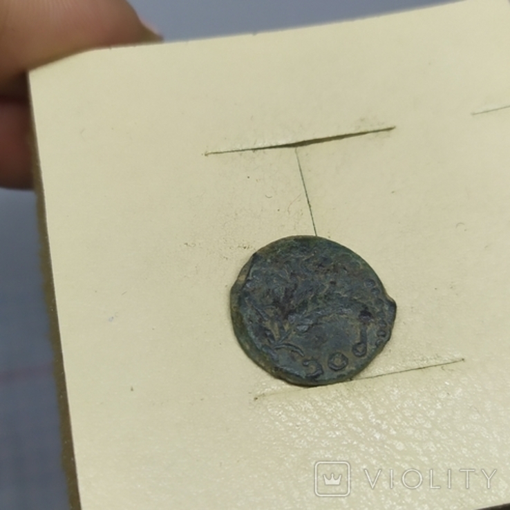 Монета прута времен Августа (1-13.3), фото №7