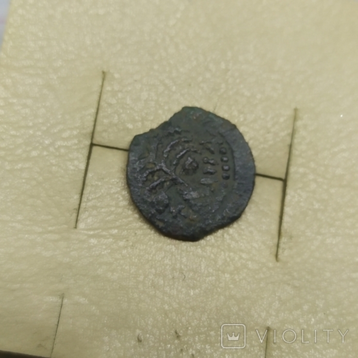 Монета Иудея, прута, время Клавдия. (1-13.2), фото №2