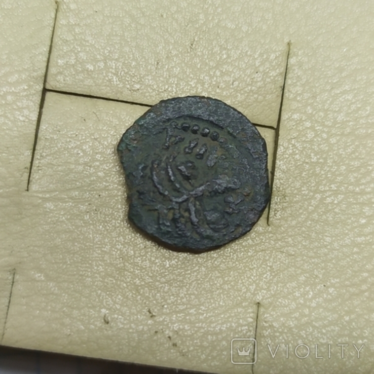 Монета Иудея, прута, время Клавдия. (1-13.2), фото №3