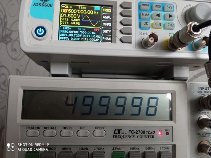 Частотомер LUTRON FC-2700-США, фото №5