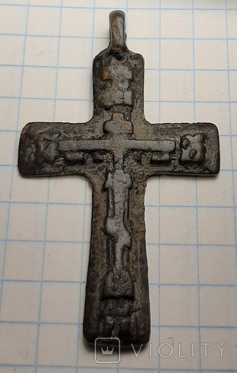 Крест старинный, тяжелый, фото №2