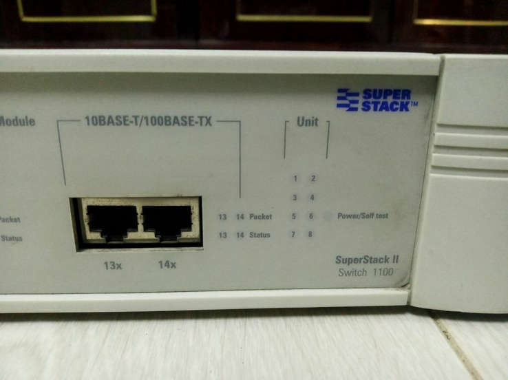 Switch Свитч 3Com SuperStack II Switch 1100 3C16951 12 портов, numer zdjęcia 3