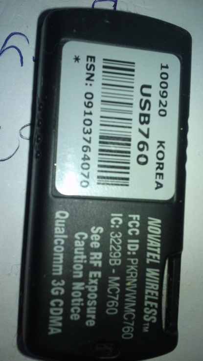 Модем USB 760 Verizon, фото №3