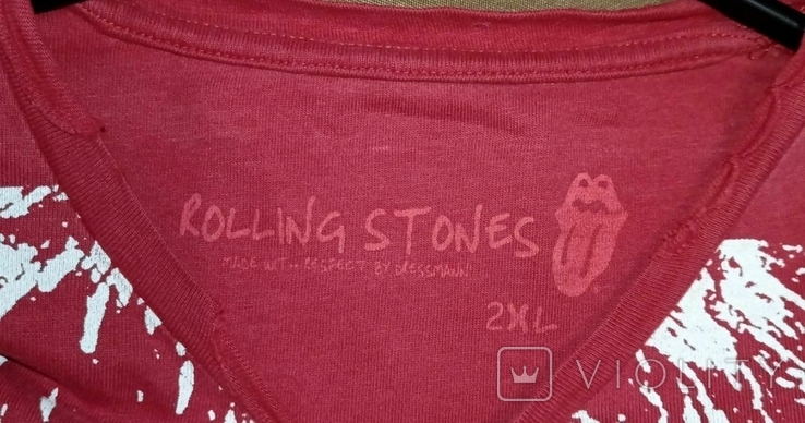 Футболка Rolling Stones 2XL. Винтаж, оригинал., фото №8