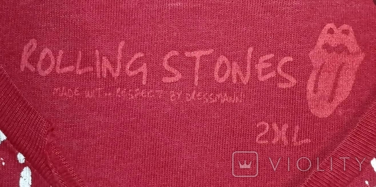 Футболка Rolling Stones 2XL. Винтаж, оригинал., фото №9