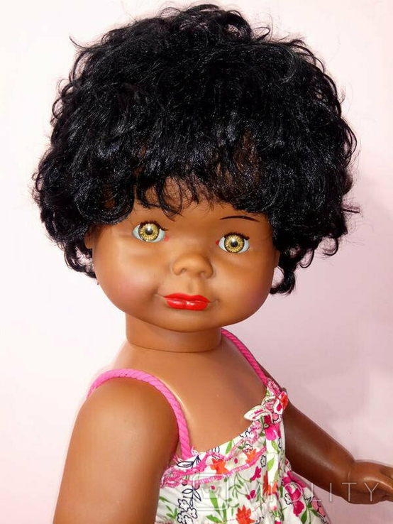 Этническая кукла Лисси Батц Lissi Batz 70см ГДР, фото №10