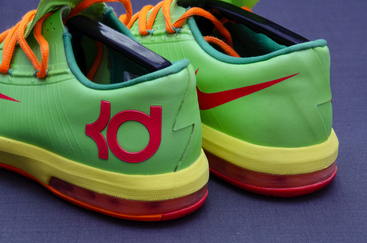 Кроссовки баскетбольные Nike KD 6. Стелька 25 см, фото №7