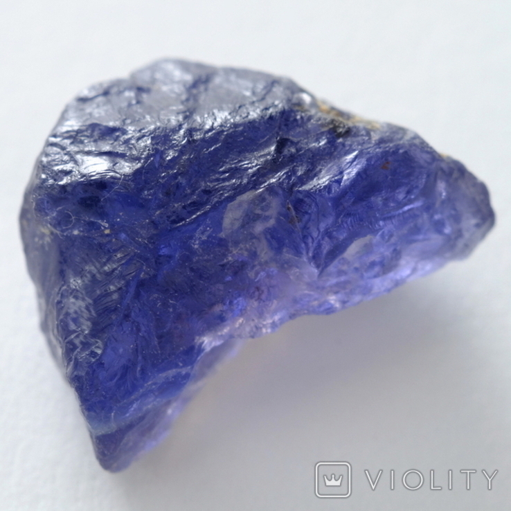 Jewelry iolite with strong dichroism 11.2333 carats 15x15x8mm Tanzania, photo number 2