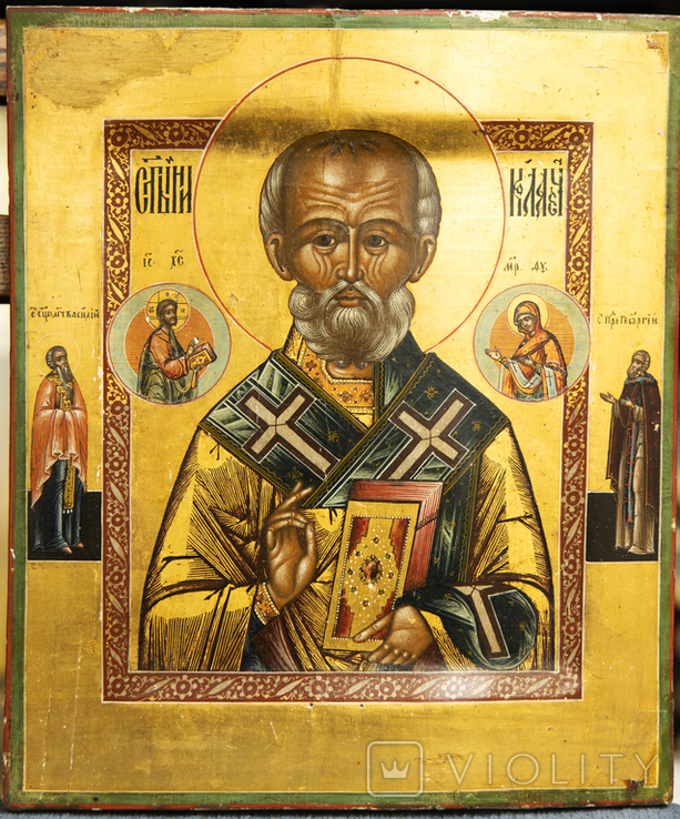 Икона Святого Николая Чудотворца, фото №2