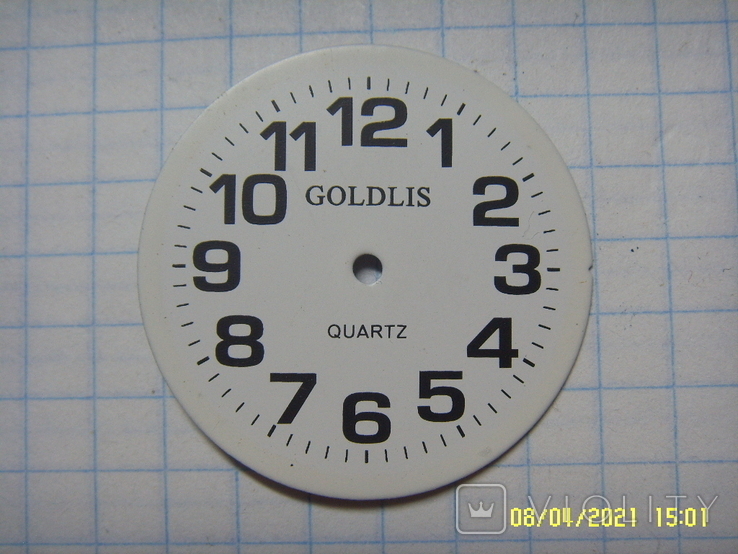 Циферблат GOLDLIS кварц. Для мужских часов, фото №7