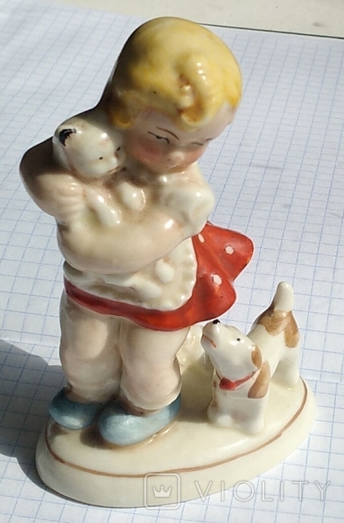 Девочка с куклой исобачкой. Германия., фото №3