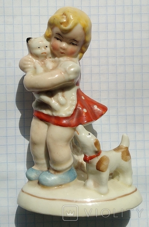 Девочка с куклой исобачкой. Германия., фото №4